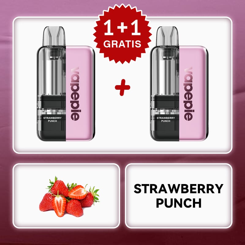 🎉Promocja 1+1 GRATIS!🎉VAPEPIE Ultra X 15000 Puffów - Kaseta wymienna Tick Tock Collection