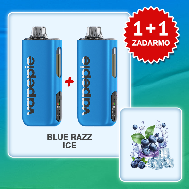 💥Akcia 1+1 ZADARMO!🔥VAPEPIE Max 40000 Potiahnutí (slukov)