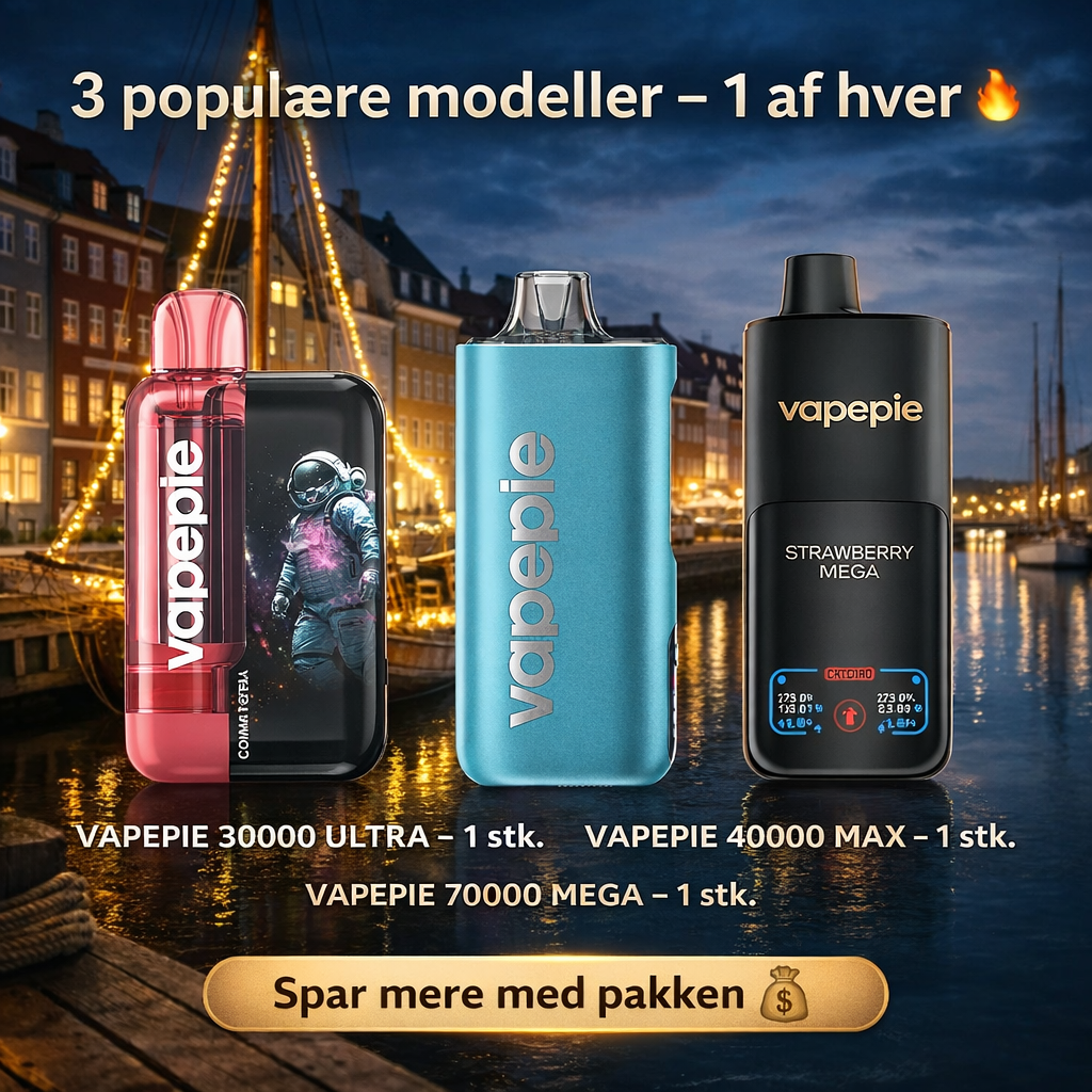 3-pak: 30000 Ultra + 40000 Max + 70000 Mega