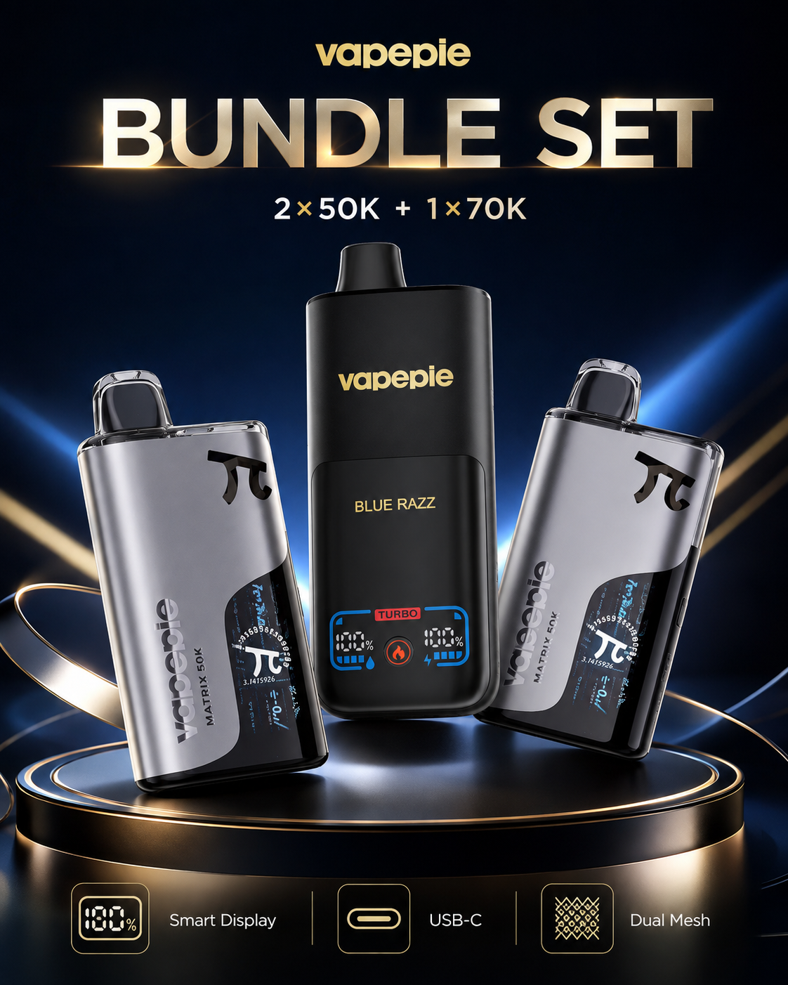 3 Stuks. Extra Voordeel.