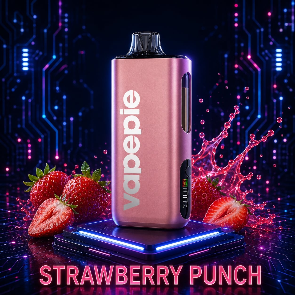 Vapepie 40000 Max – Jordbær punch