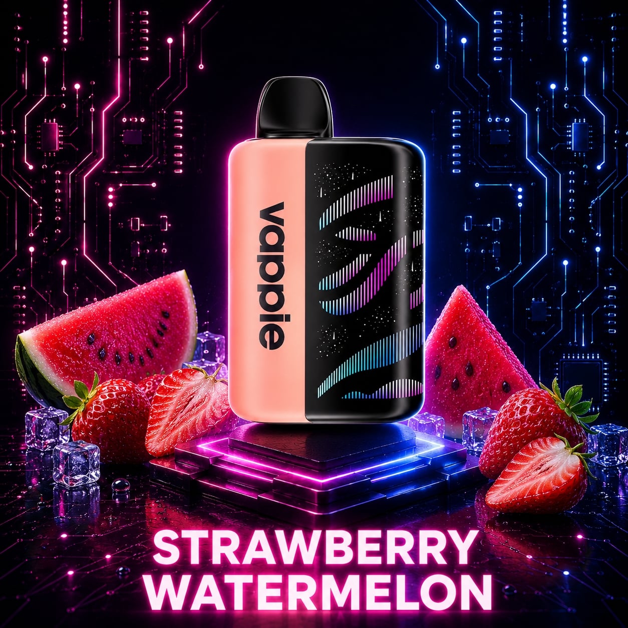 Vapepie 35000 Puffs - Jordbær Vandmelon