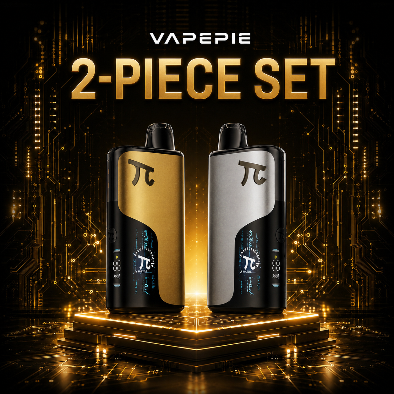 VAPEPIE Blandede Kapaciteter 2-pak