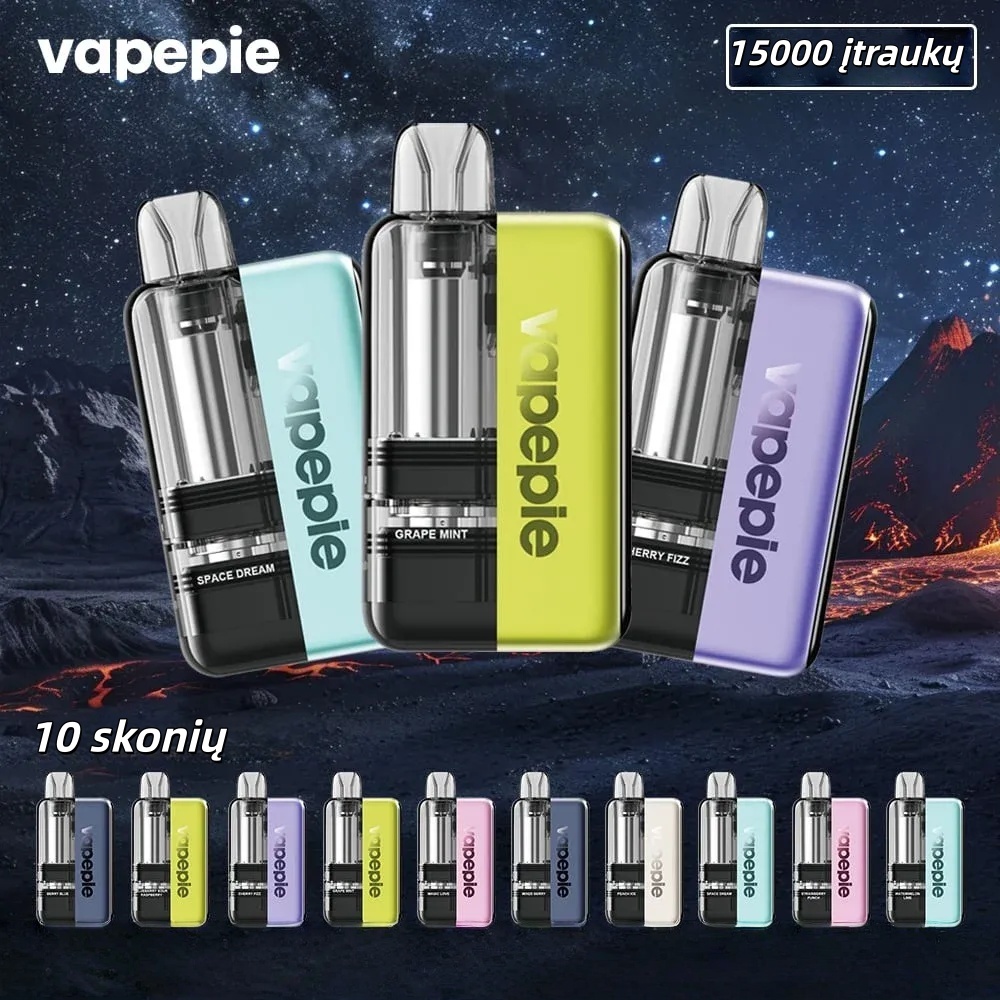 VAPEPIE x TK Ultra X 15000 PUFFS – nešiojamas magnetinis prietaisas