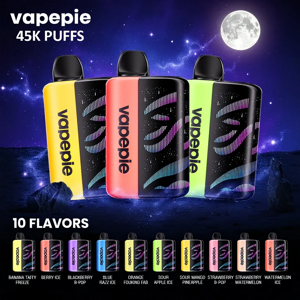 💎Vapepie Galactic Gleam 35000 pūstelėjimų – naujausio modelio LED kvėpavimo šviesos ekranas