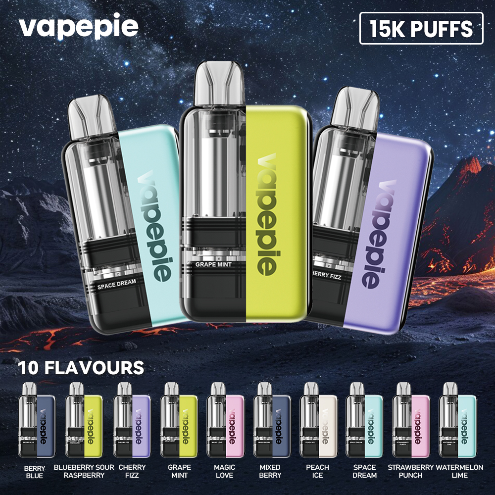 ⭐VAPEPIE Ultra X 15000 Puffów - Kaseta wymienna Tick Tock Collection