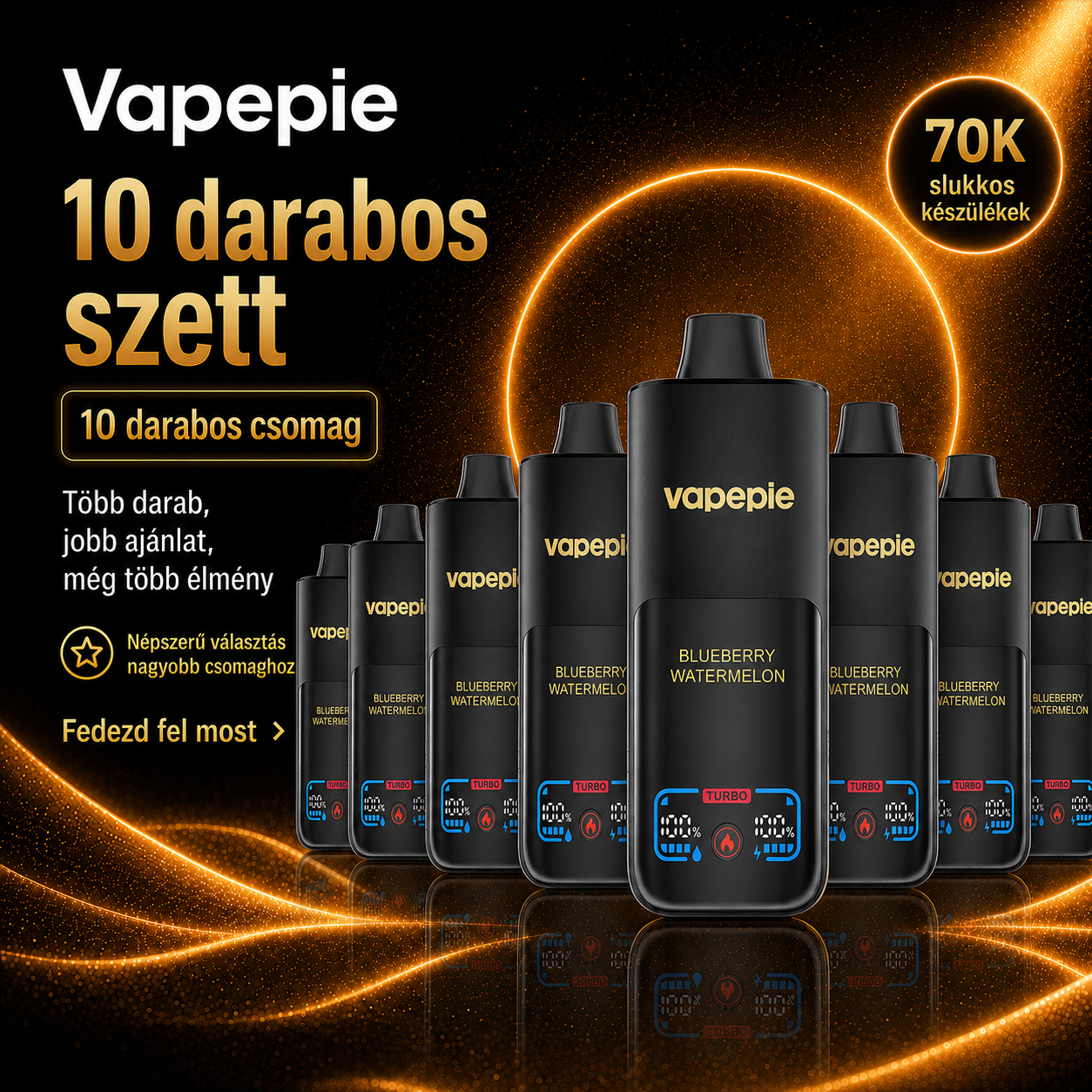 70K-10 darabos készlet