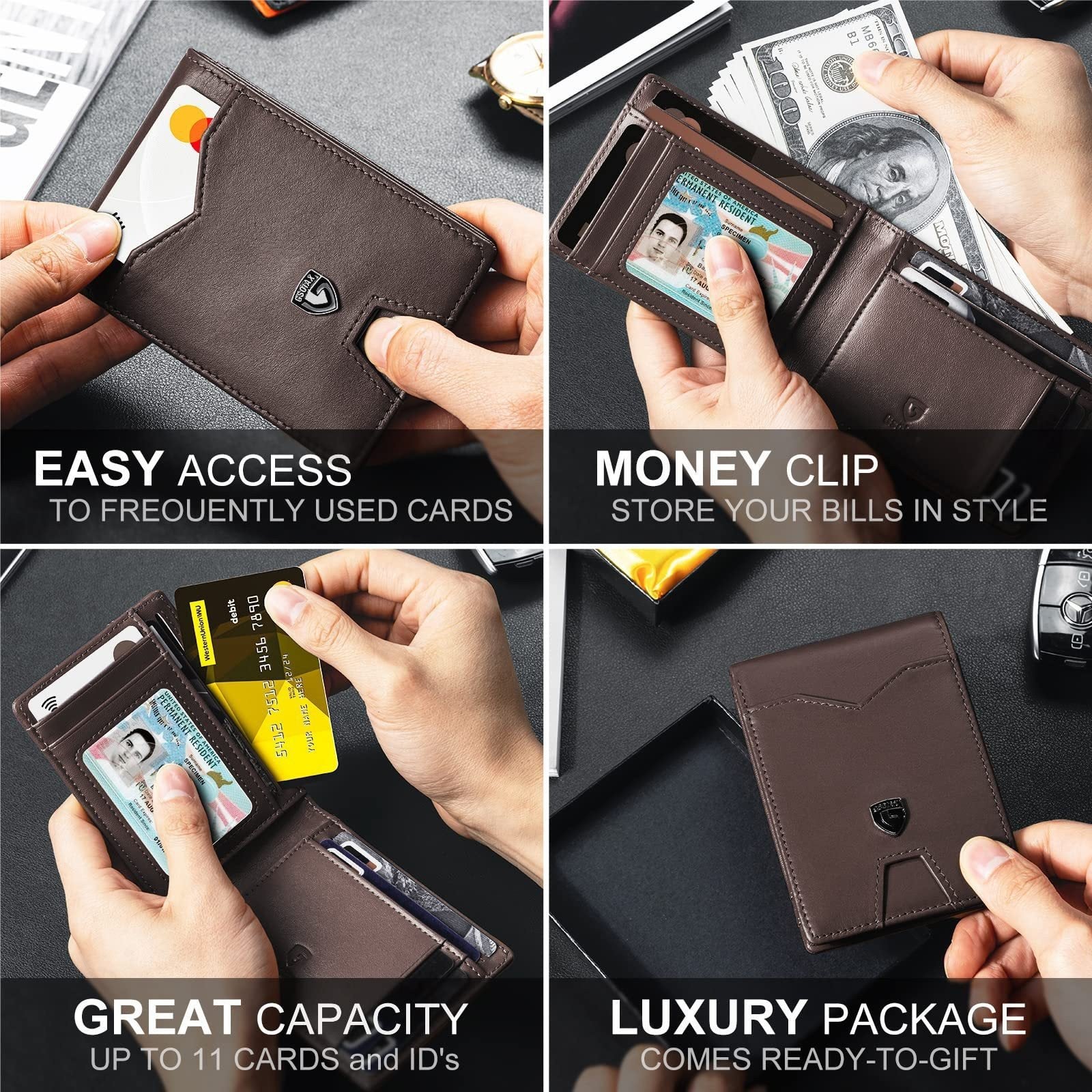 🔥The Last Wallet You’ll Ever Need – Slim, Strong, and Built to Last