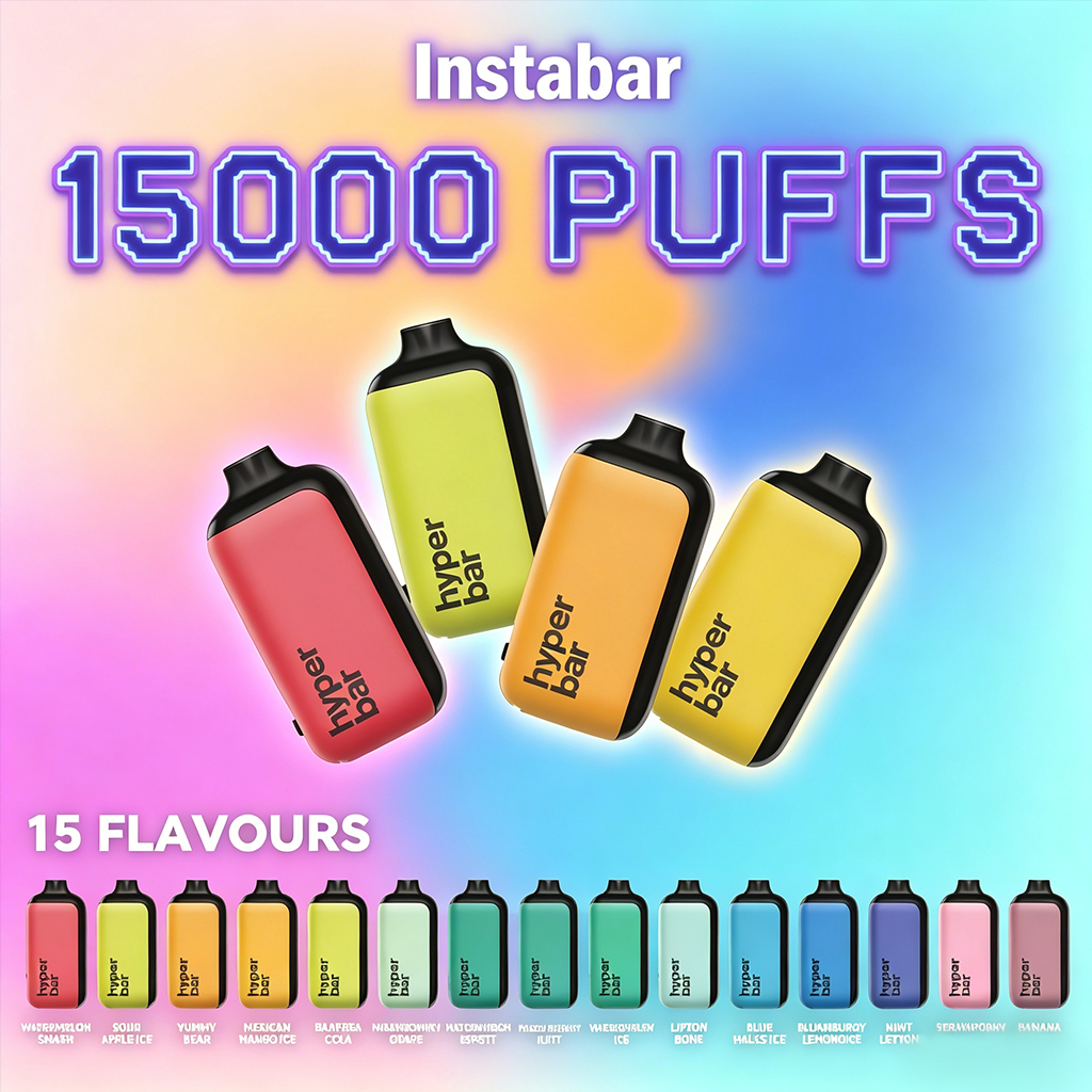 🌟 Pomladna posebna izdaja 🎶 INSTABAR Hyperbar PX15000 PUFFS — Najbolj vroča izbira v Sloveniji! 🏆