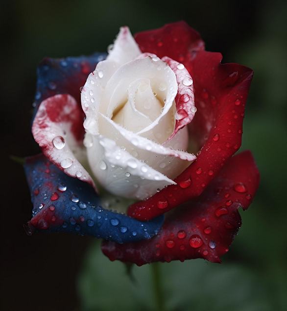 Rare Three-color Rose Seeds For Home Potted Garden