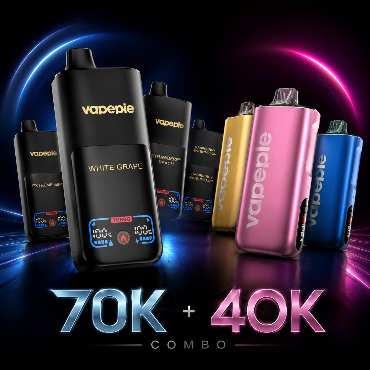 Vapepie 70K + 40K: Mix, který se neomrzí