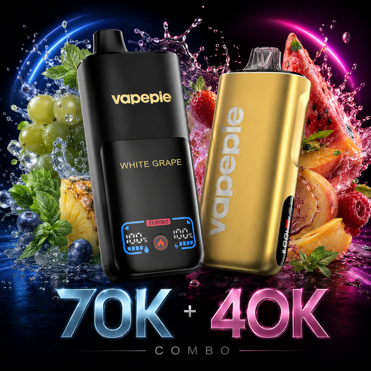 Vapepie 70K + 40K: Mix, který se neomrzí