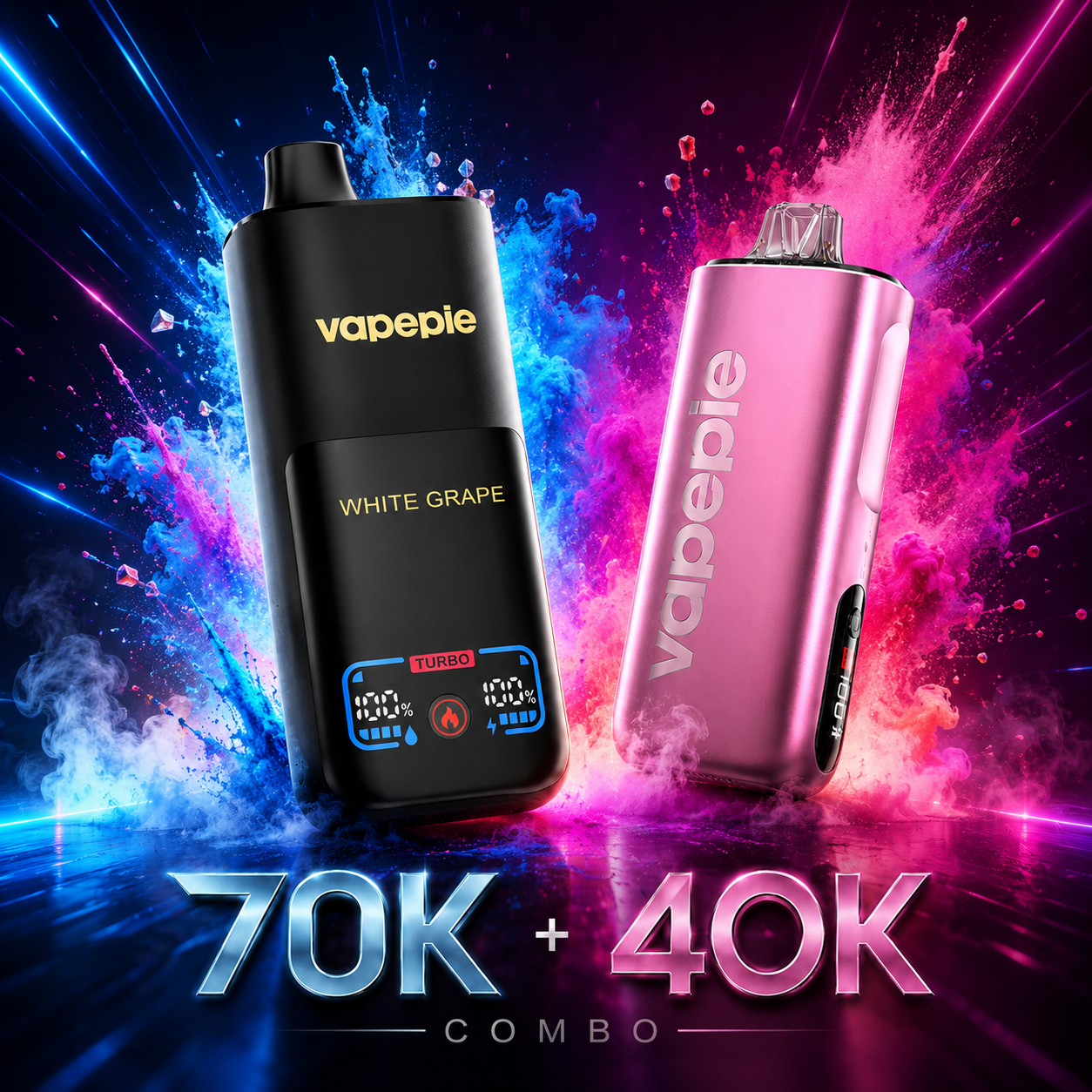 Vapepie 70K + 40K: Mix, který se neomrzí