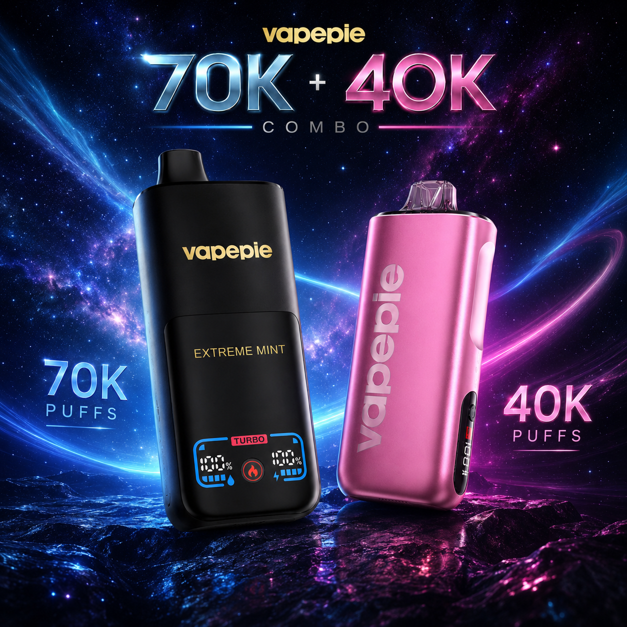 Vapepie 70K + 40K: Mix, který se neomrzí