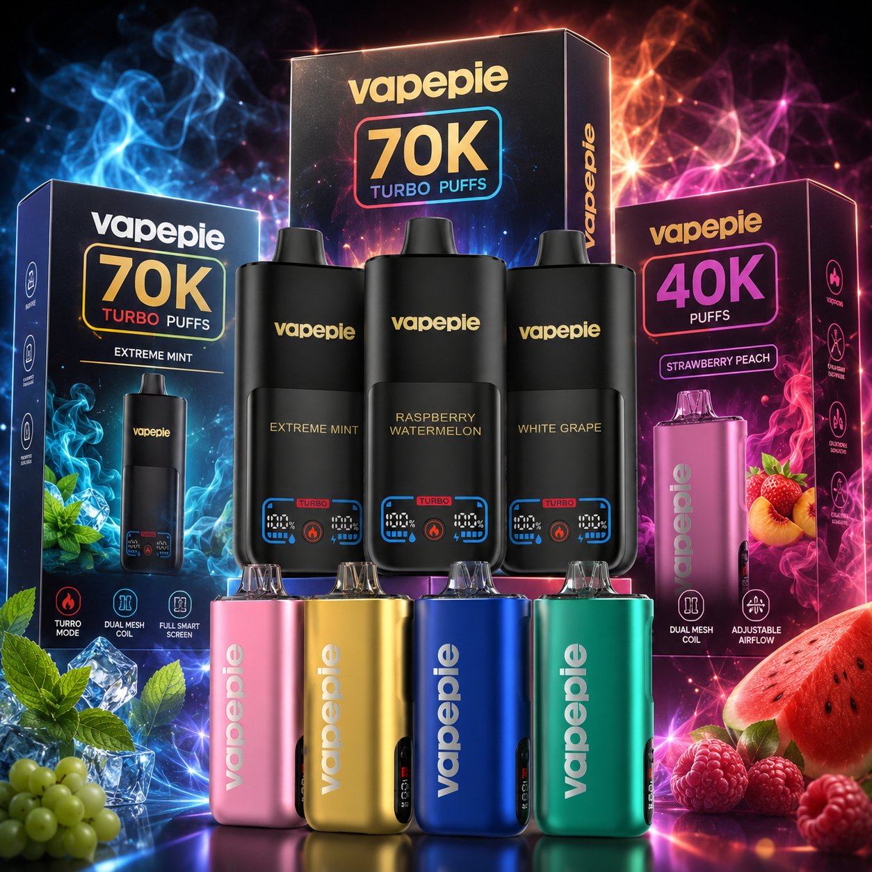 Vapepie 70K + 40K: Mix, který se neomrzí