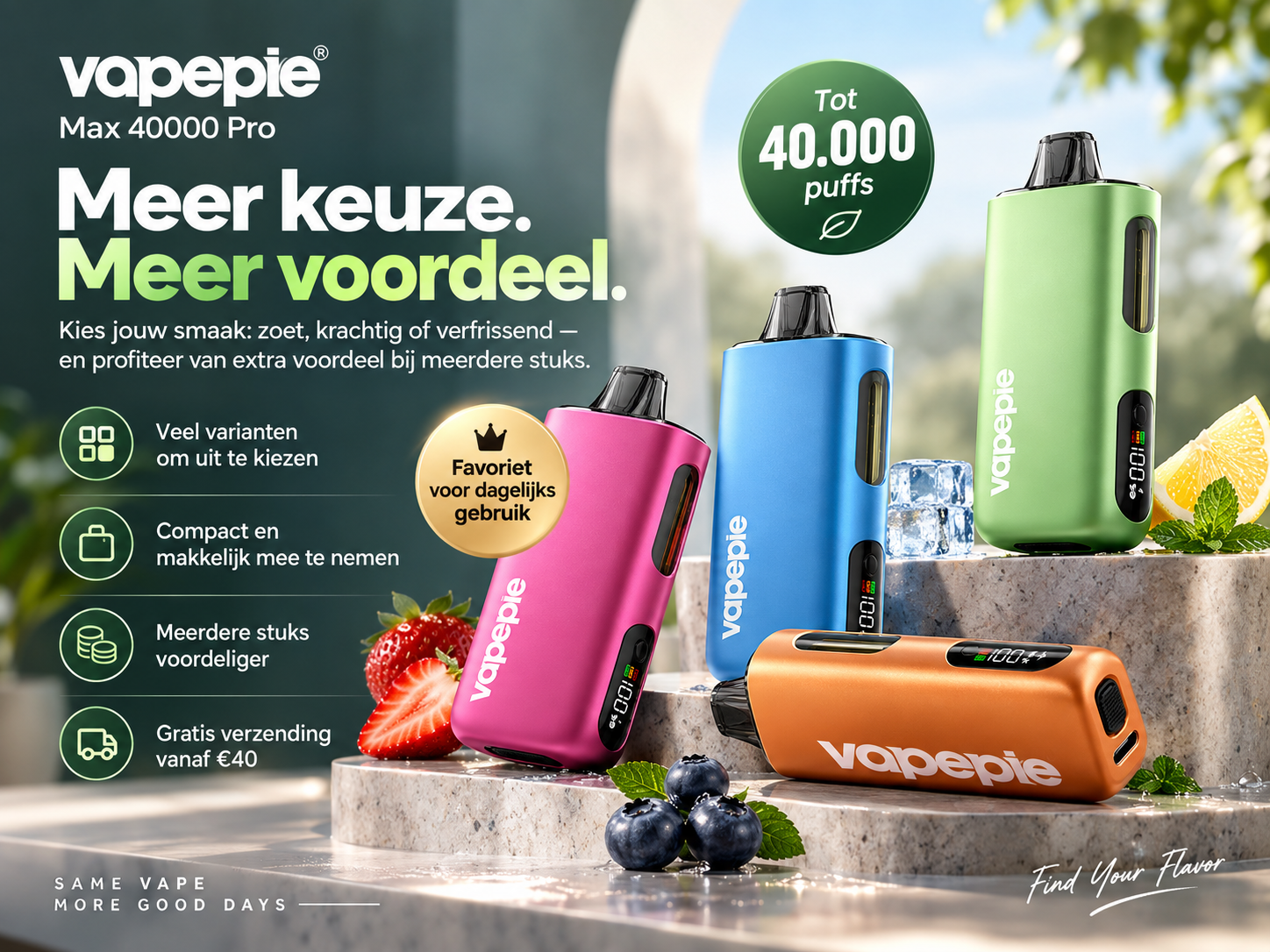 Vapepie 40000 Pro – Banaan