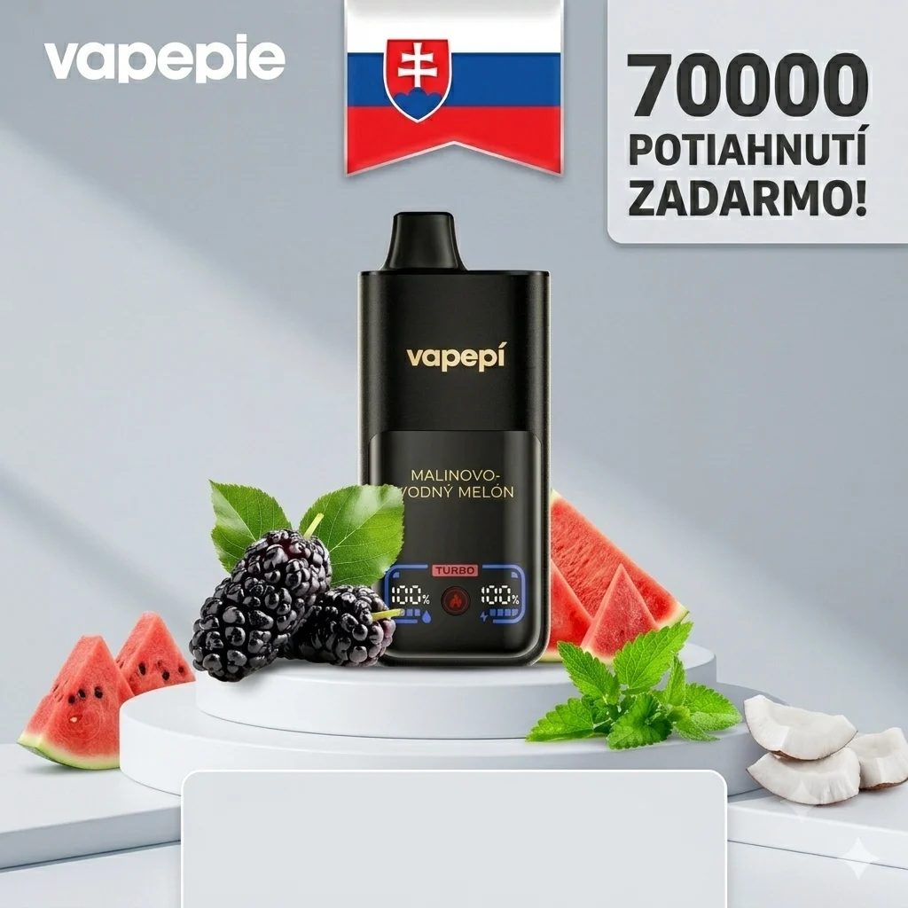 VAPEPIE Mega 70000 PUFFS – Extra hosszú használat, extra élvezet!