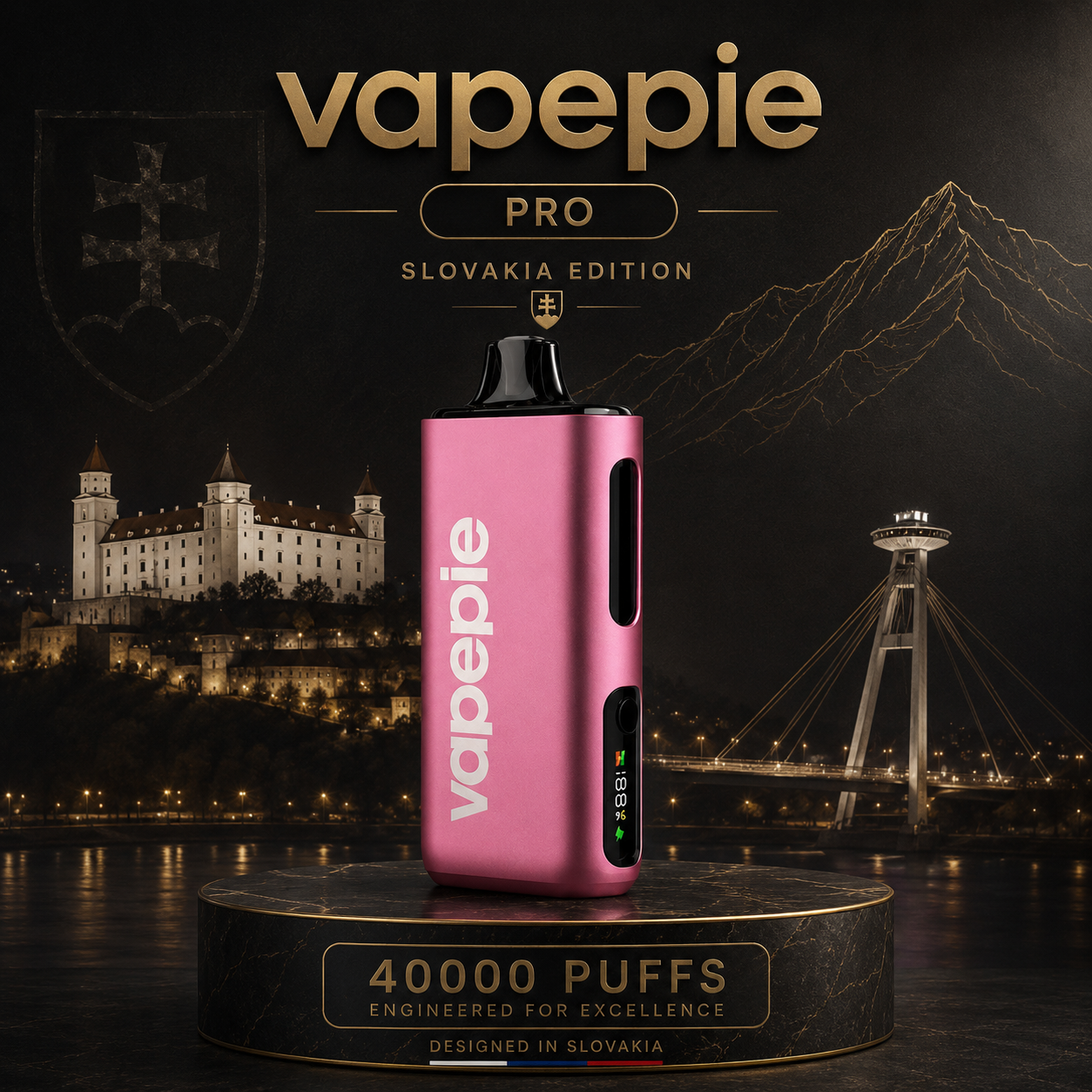 VAPEPIE PRO – AŽ 40 000 POTIAHNUTÍ