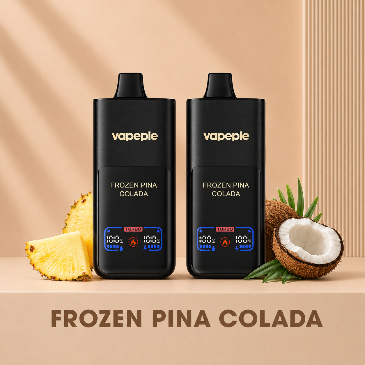 Ladovy kokosovy ananas& VAPEPIE Max 70000 PUFFS（2ks）
