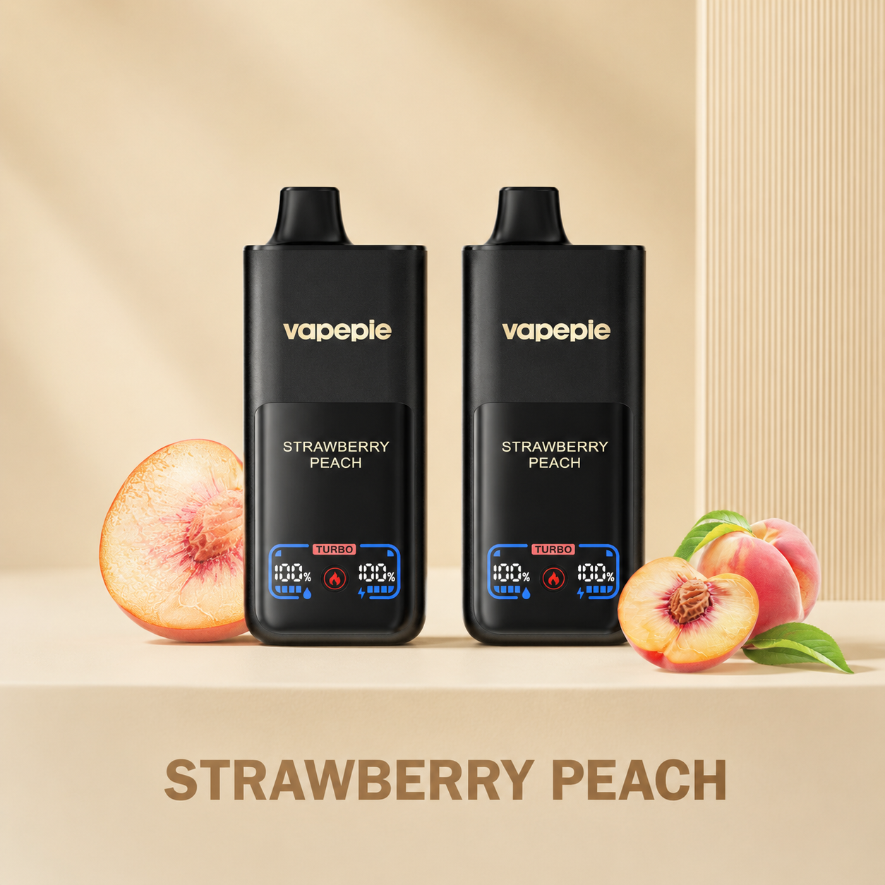 Jahoda broskyňa& VAPEPIE Max 70000 PUFFS（2ks）