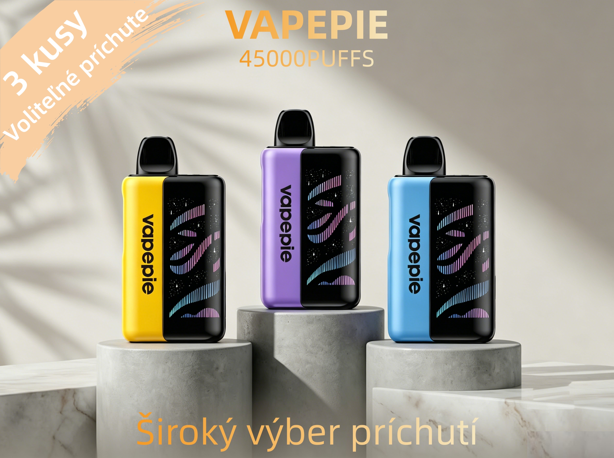 Vapepie Galactic Gleam 45000 PUFFS（2ks）