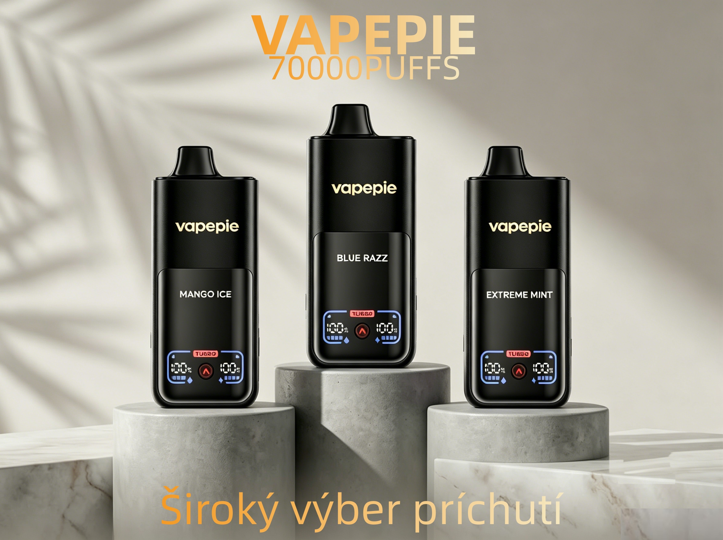 💥Akcia 1+1 ZADARMO!🔥VAPEPIE MEGA – AŽ 70 000 POTIAHNUTÍ