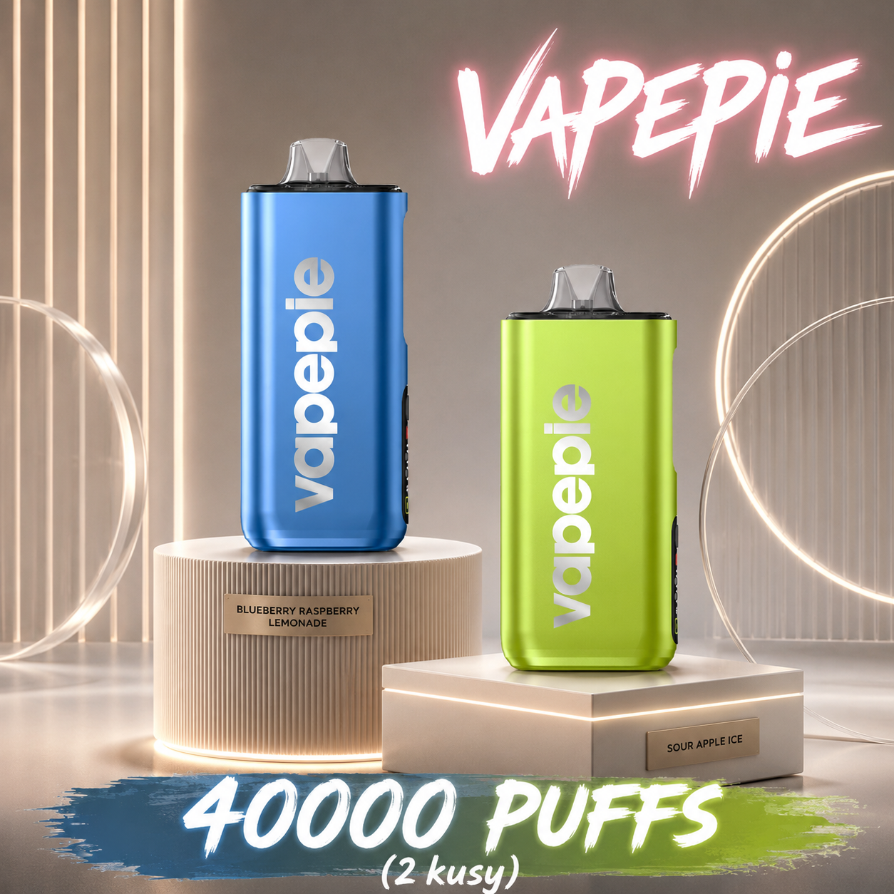 VAPEPIE MAX 40000 PUFFS（2 kusy）