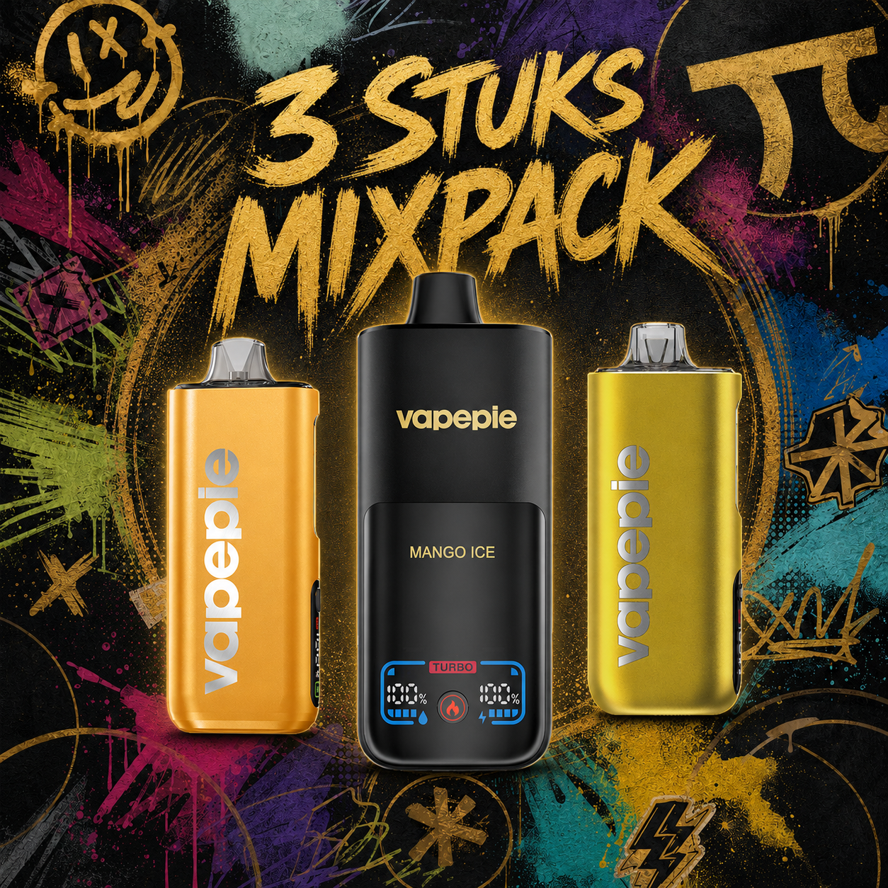 3 stuks Mixpack · Verschillende modellen