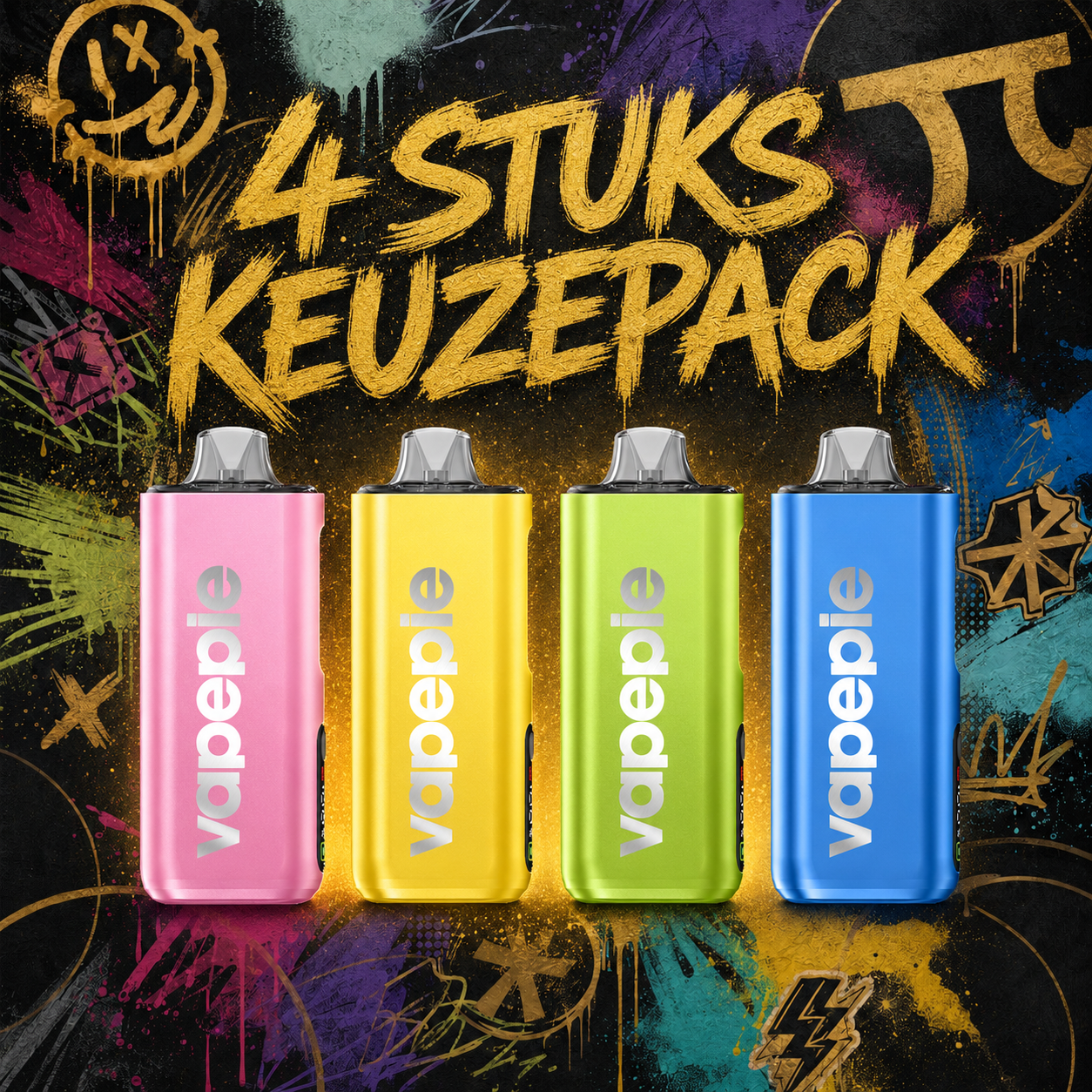4 stuks Keuzepack · Zelfde model