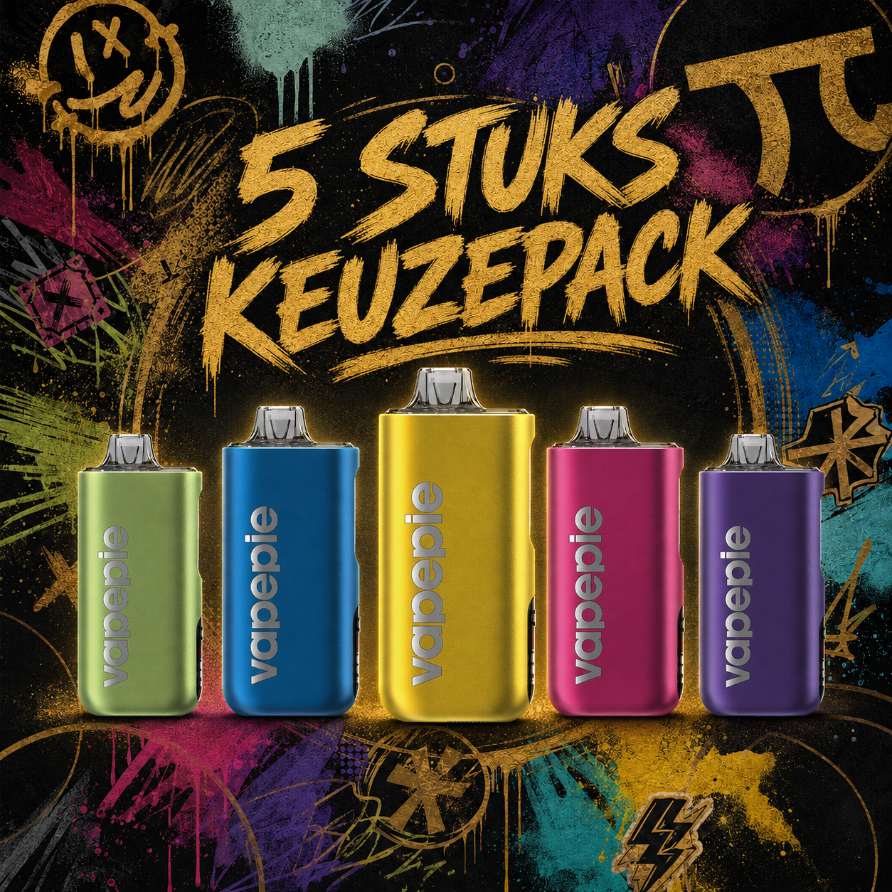 5 stuks Keuzepack · Zelfde model