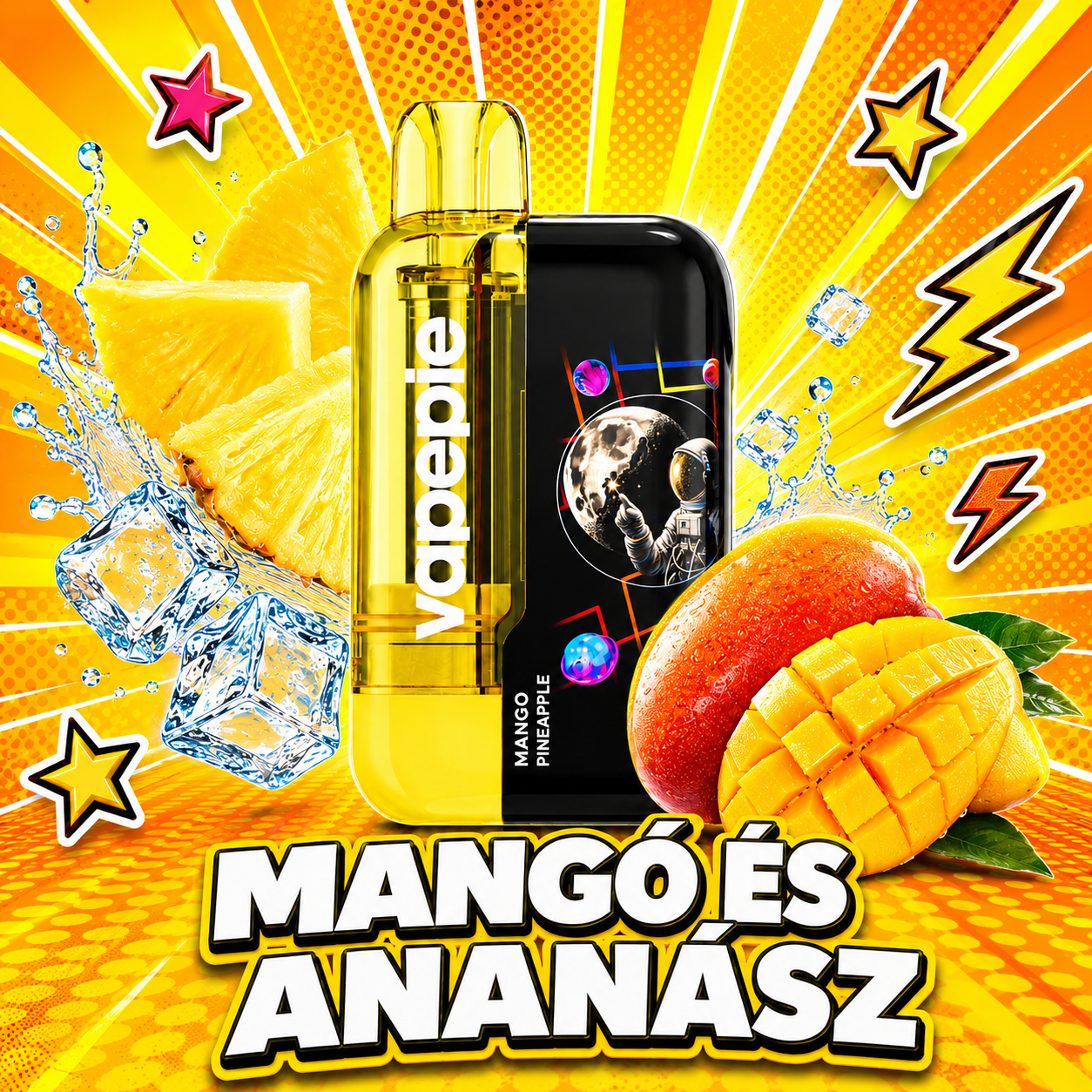 Jeges mangó-ananász
