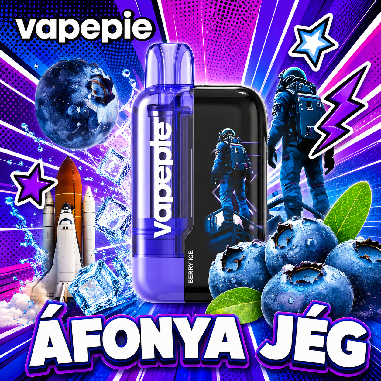 Jeges Áfonyás rágógumi