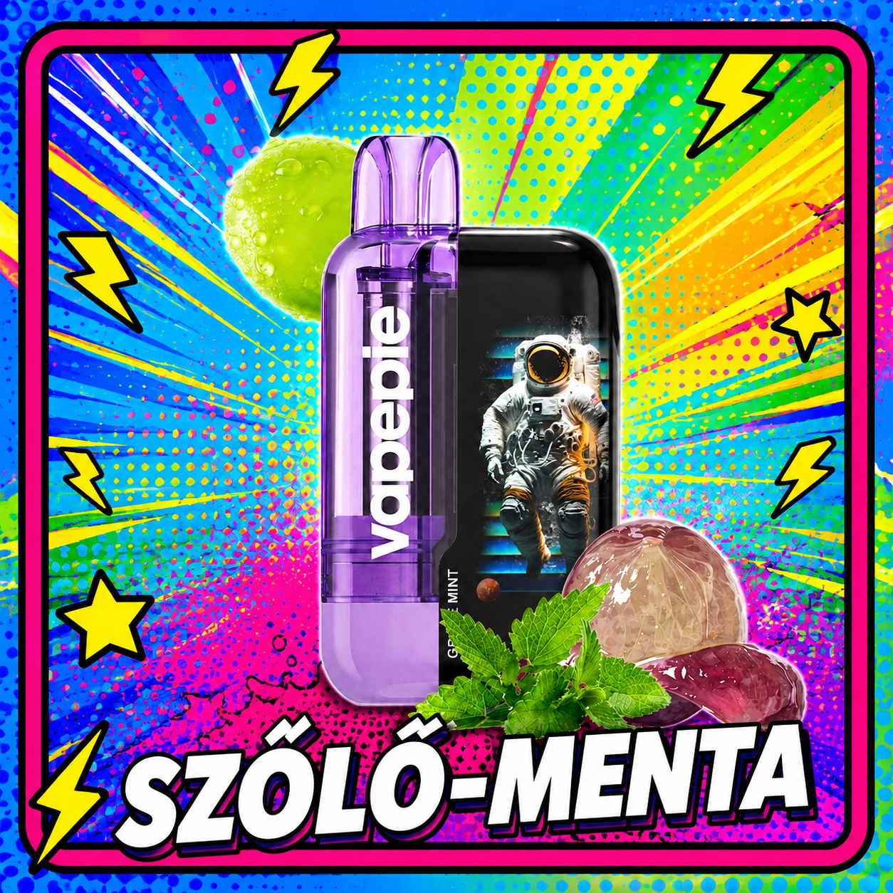 Szőlő-menta