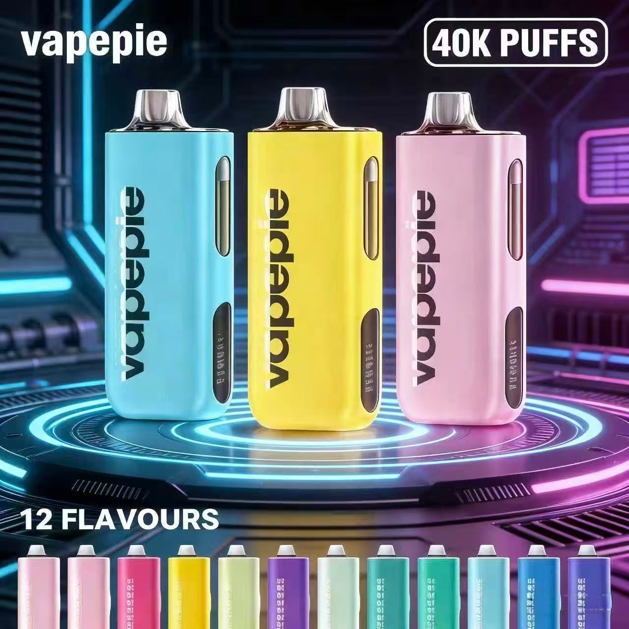 VAPEPIE Max 40000 PUFFS-Zéró Égett Szag-a világ legvékonyabb vape készüléke!
