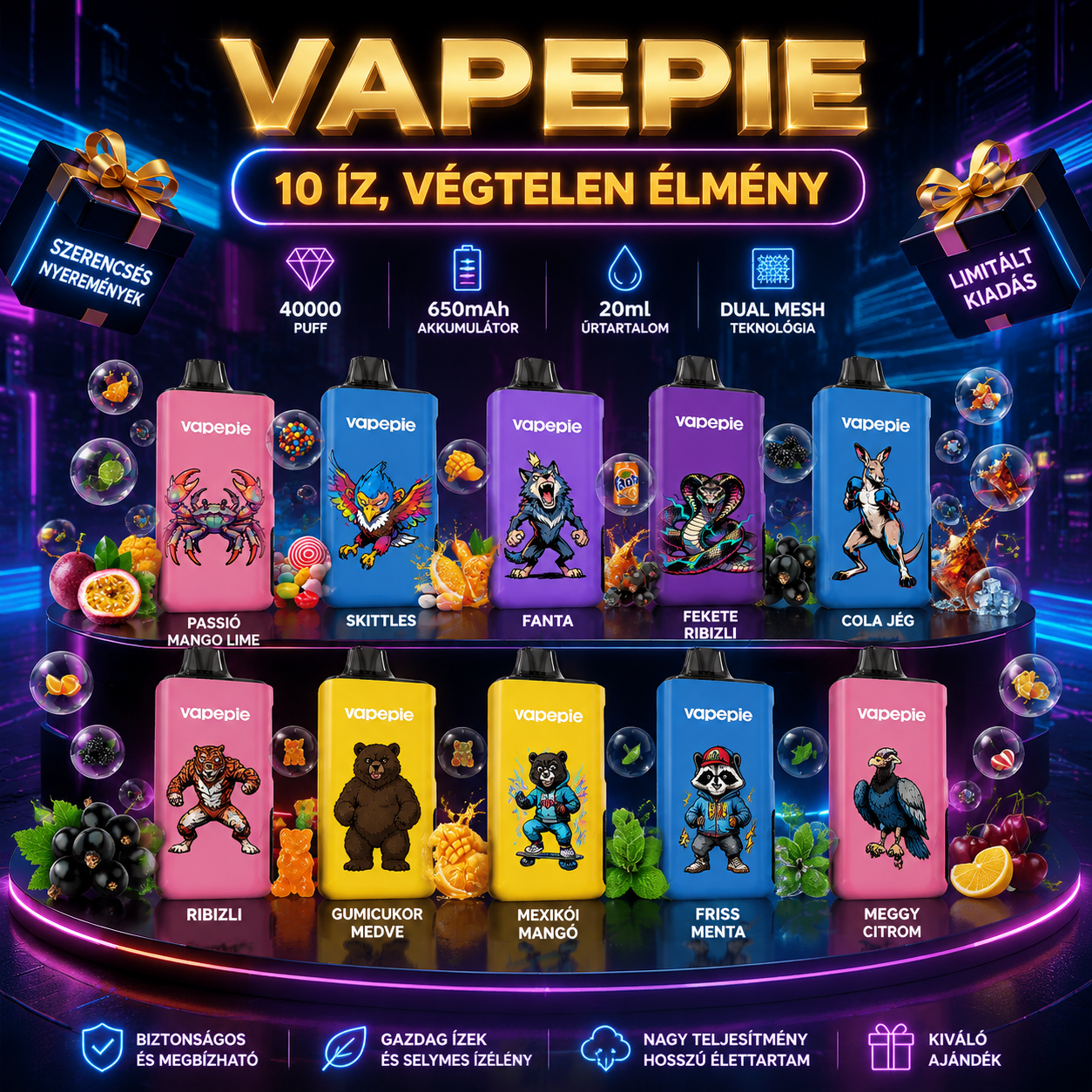 🎉VAPEPIE MAX 40000 PRO