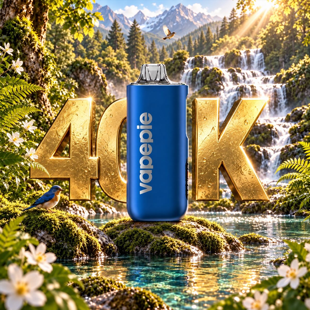 VAPEPIE Max 40K – Disponible en plusieurs saveurs（Teneur en nicotine : 5 %）