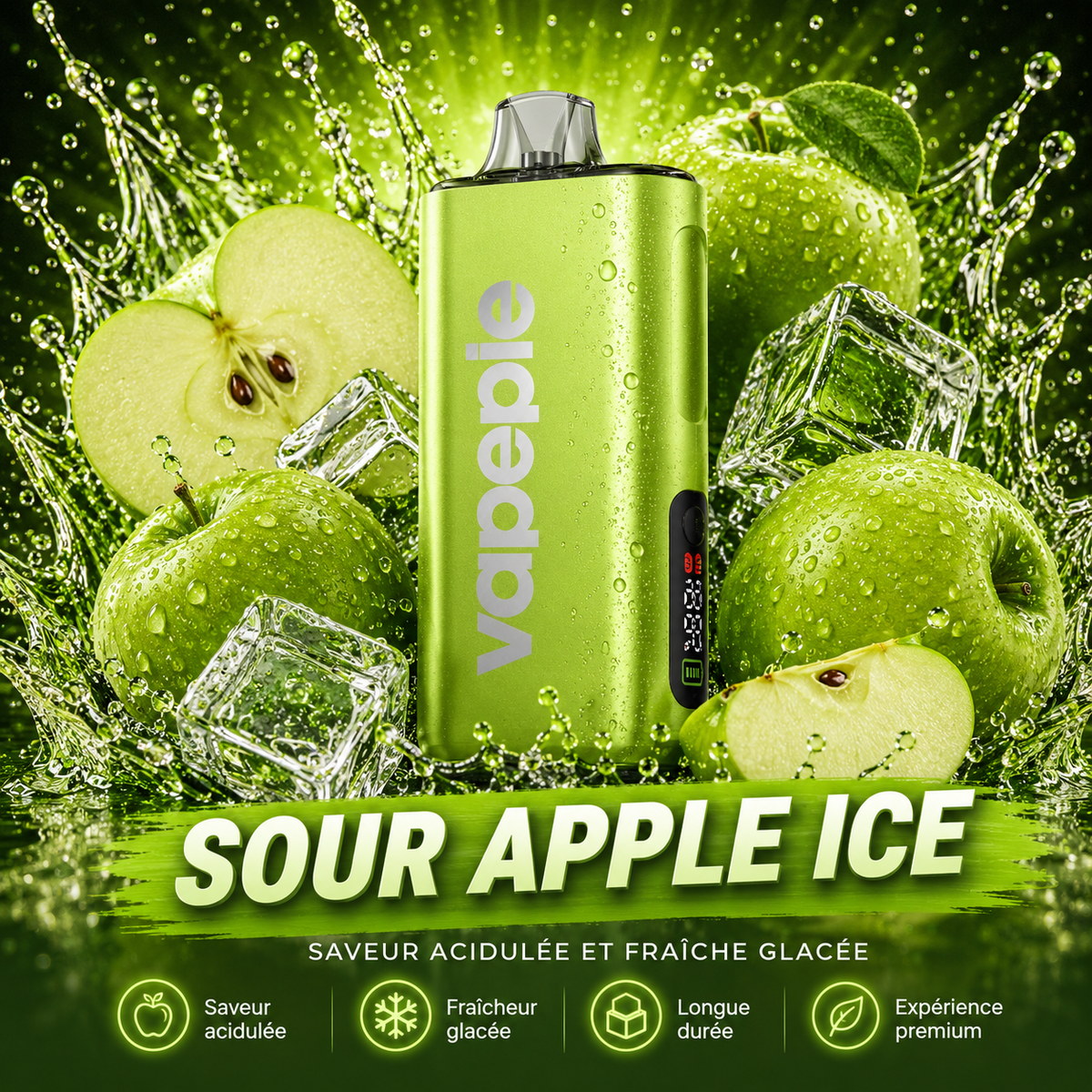 Pomme Acidulée Glacée | PRO | 40K