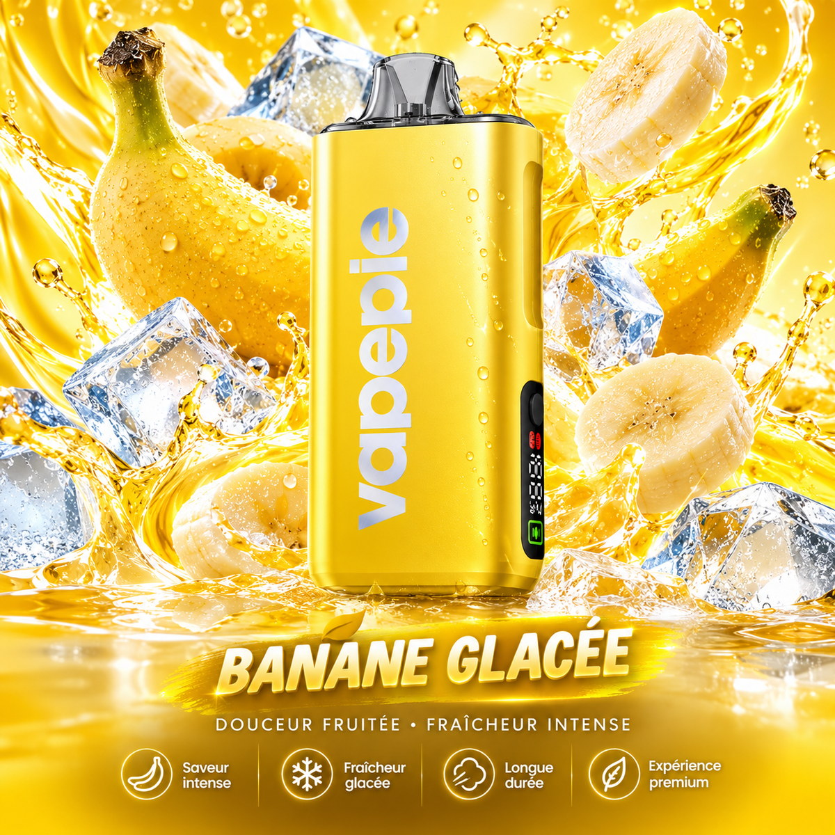 VAPEPIE Max 40K – Disponible en plusieurs saveurs