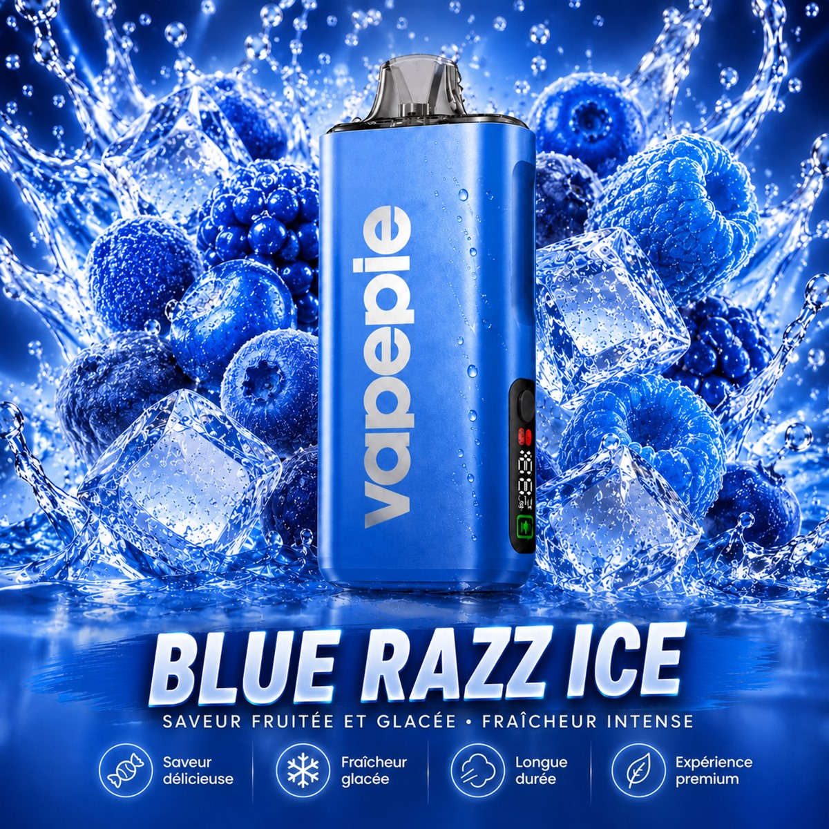 🔥 VAPEPIE Pro 40K – Disponible en plusieurs saveurs