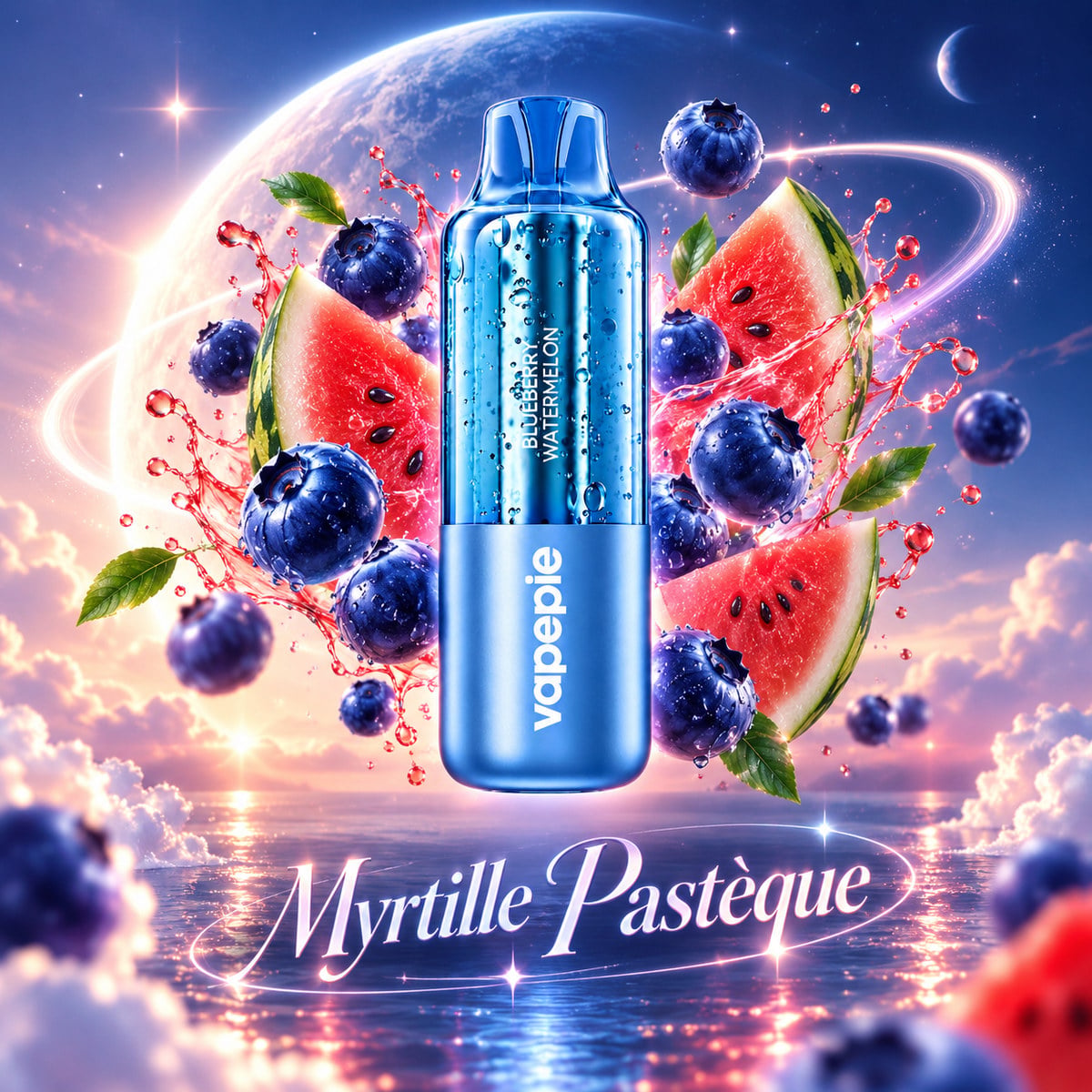 🔥Vapepie VIS MAG 60 000 bouffées – Pod remplaçable （Teneur en nicotine : 3 %）
