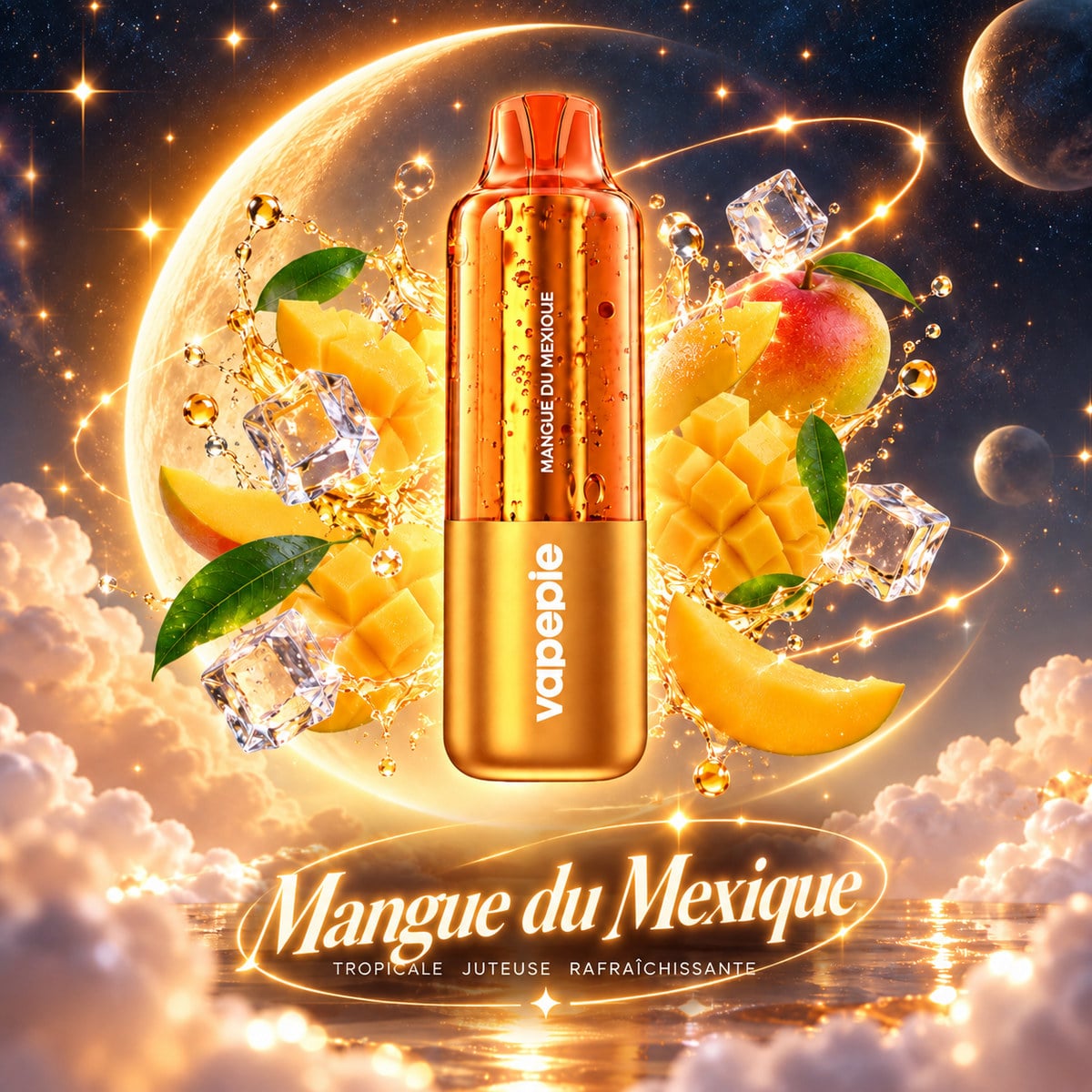 🔥Vapepie VIS MAG 60 000 bouffées – Pod remplaçable （Teneur en nicotine : 3 %）