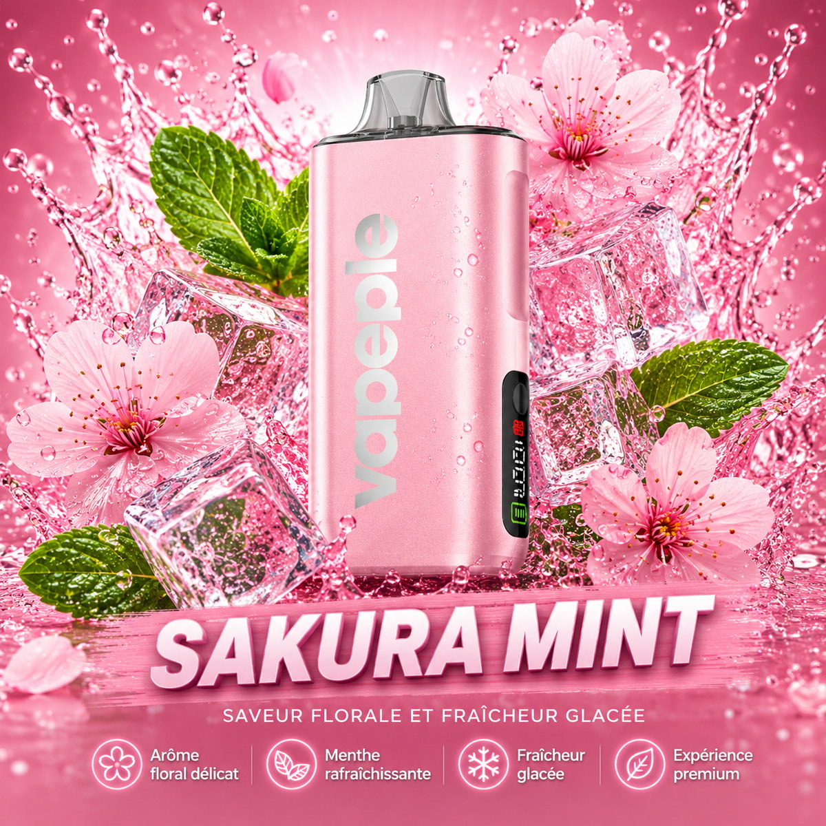 VAPEPIE Max 40K – Disponible en plusieurs saveurs