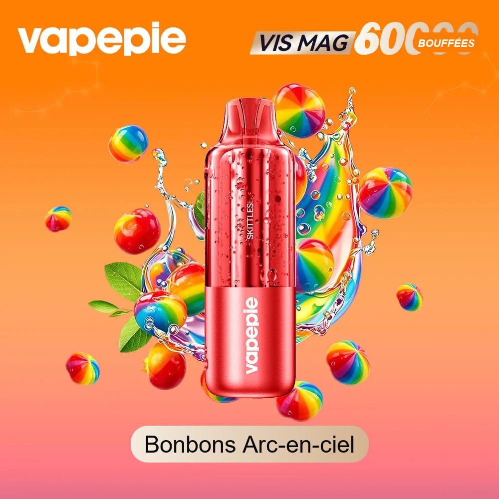 🆕Vapepie VIS MAG 60 000 bouffées – Pod remplaçable (3 % de nicotine)