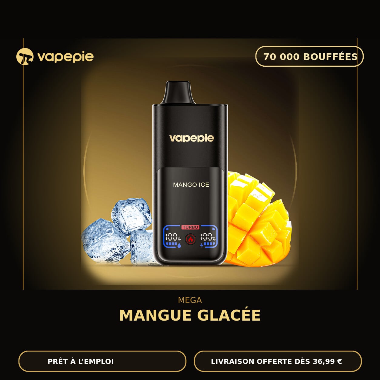Mangue Glacée | 70 000 bouffées