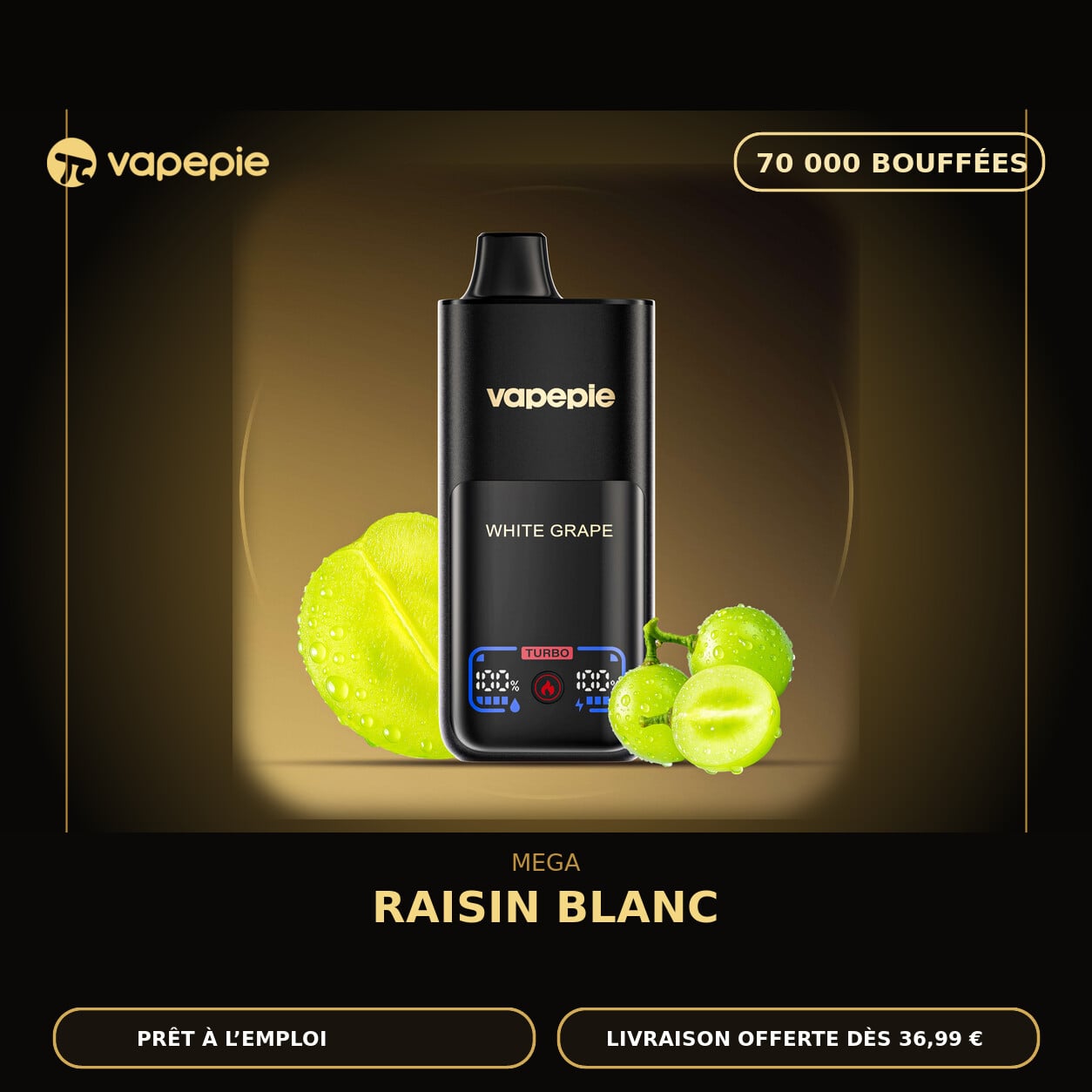 Raisin Blanc | 70 000 bouffées
