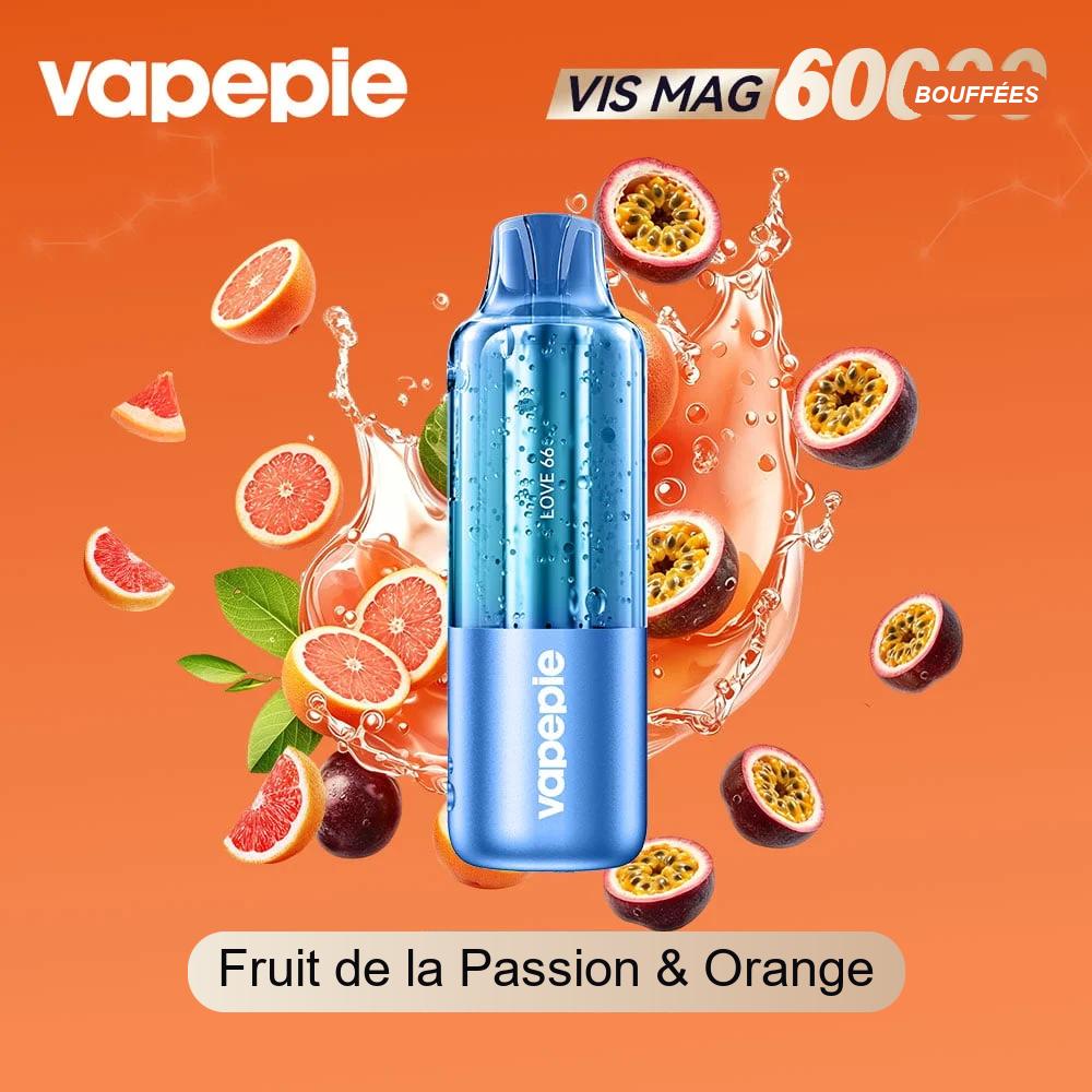 🆕Vapepie VIS MAG 60 000 bouffées – Pod remplaçable (3 % de nicotine)