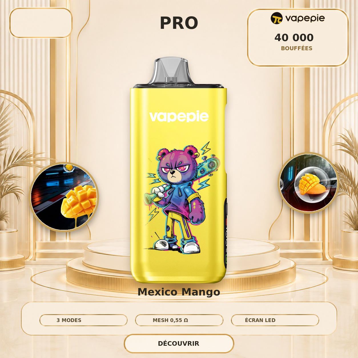 Mangue Mexicaine | PRO | 40 000 bouffées