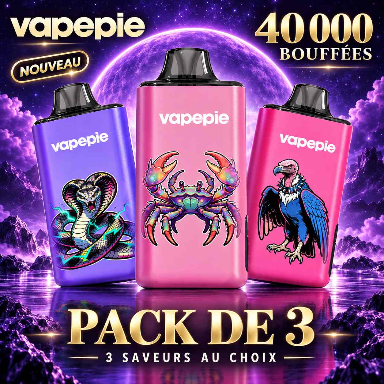 PACK PRO DÉCOUVERTE 40K — 3 PIÈCES