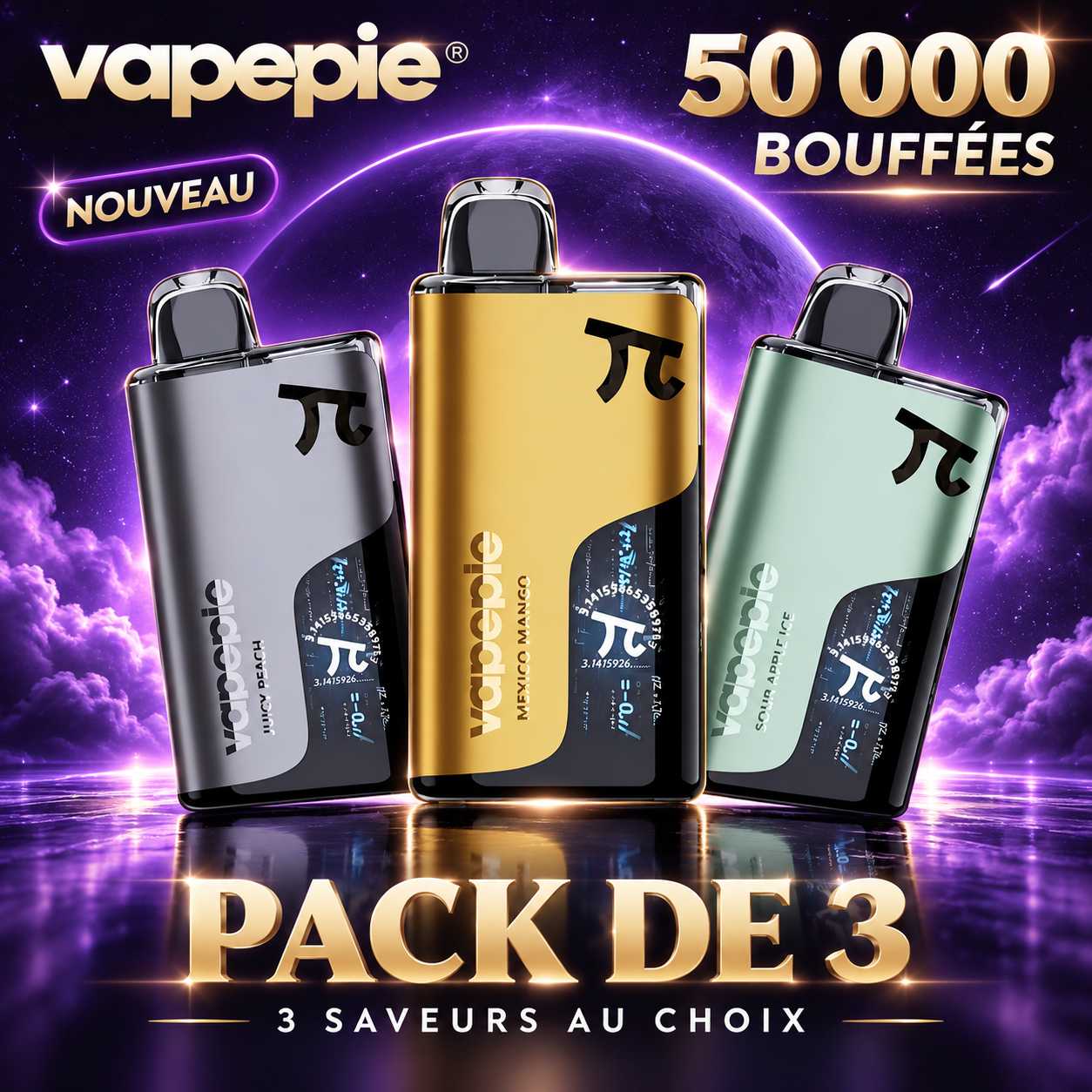 PACK SIGNATURE 50K — 3 PIÈCES