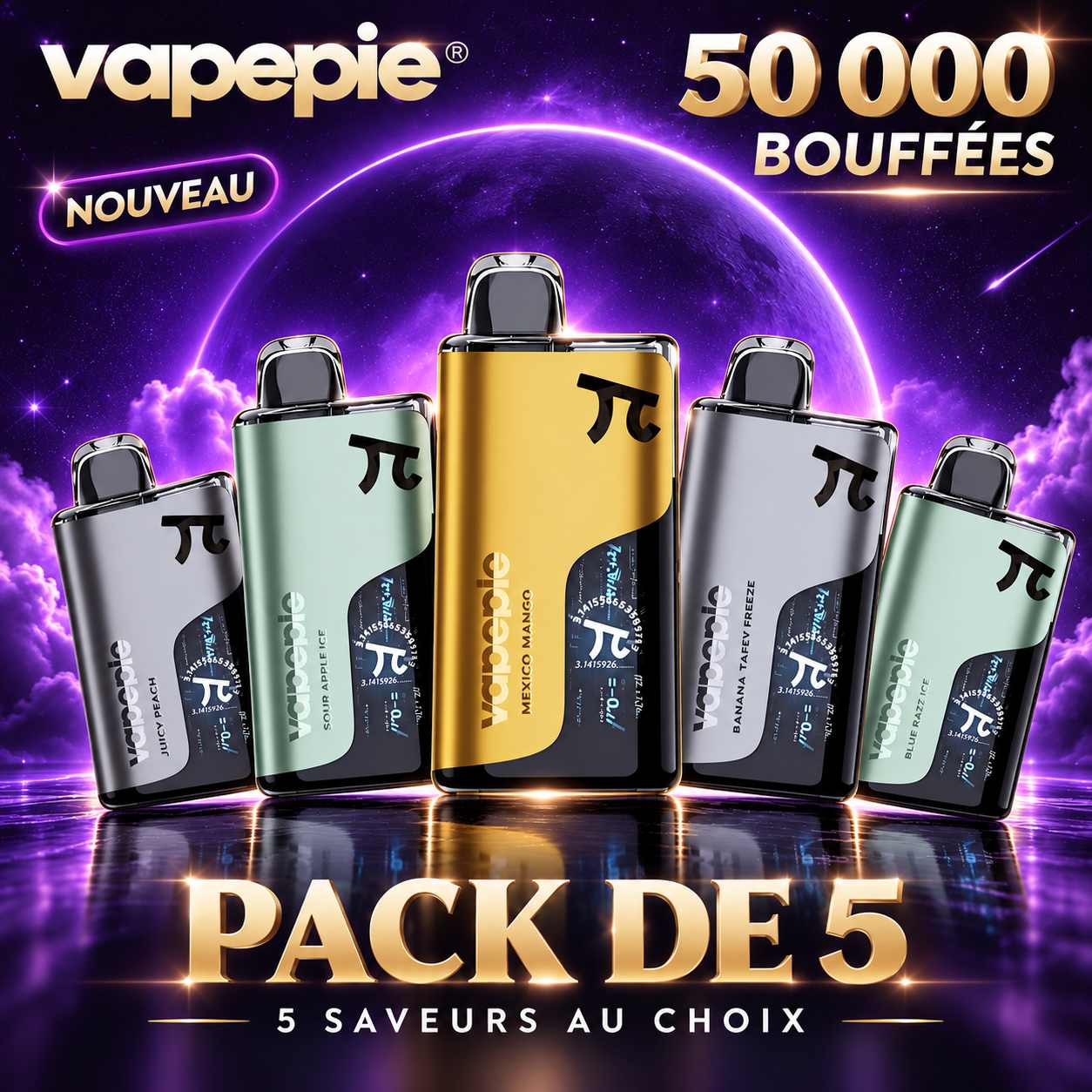 PACK SIGNATURE 50K — 3 PIÈCES